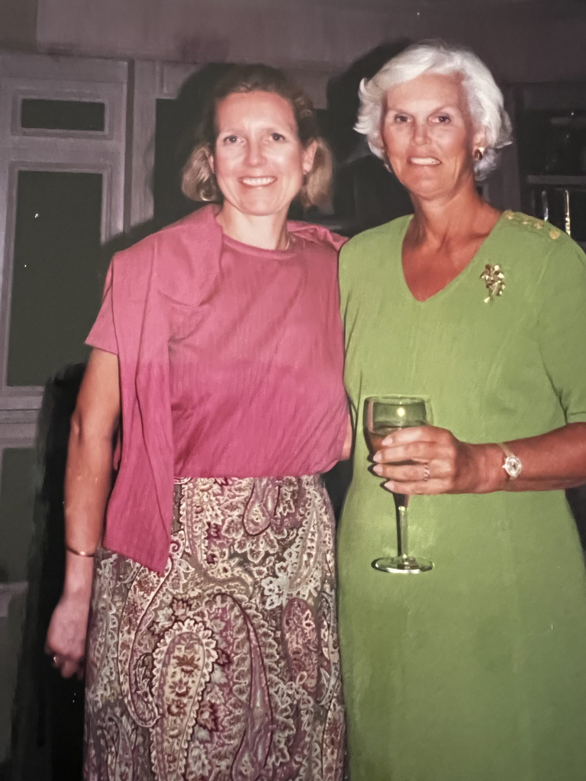 A photo of the author, Diane Quintana, with her mother.
