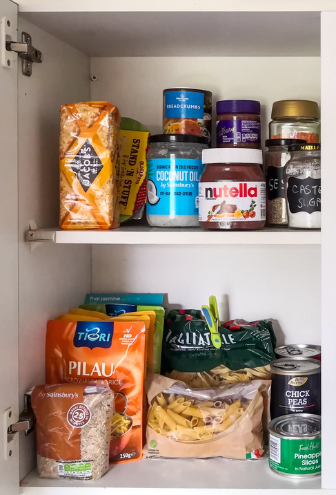 How To Organize Cans In Pantry